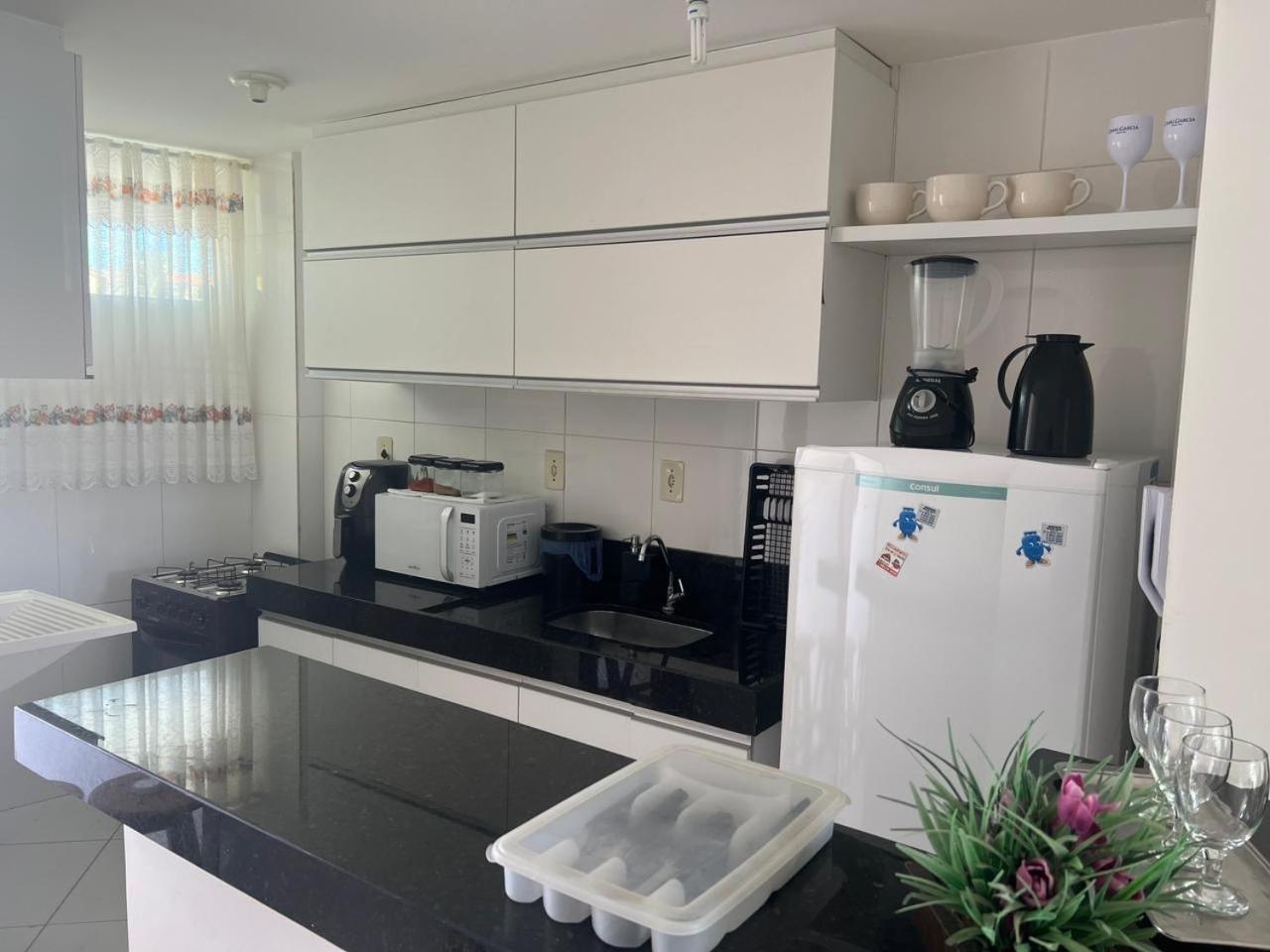Апартаменты Mar E Sol Residencial 2 Quartos C Ar Condicionado,500 Metros Da Praia De Jacuma Конди Экстерьер фото